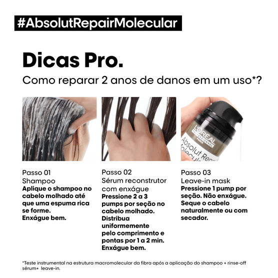 S&eacute;rum Capilar L'or&eacute;al Professionnel Absolut Repair Molecular